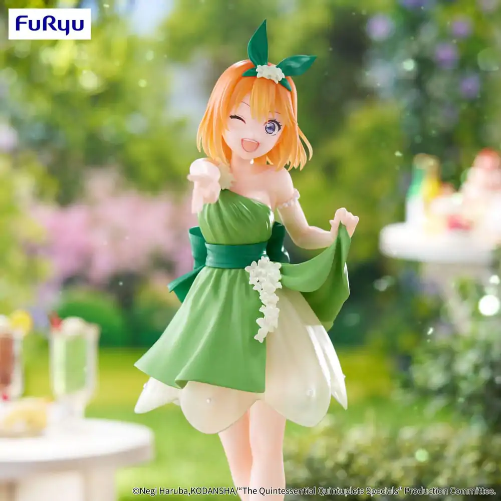 The Quintessential Quintuplets Trio-Try-iT PVC Kip Nakano Yotsuba Pastel Dress Ver. 22 cm fotografija izdelka