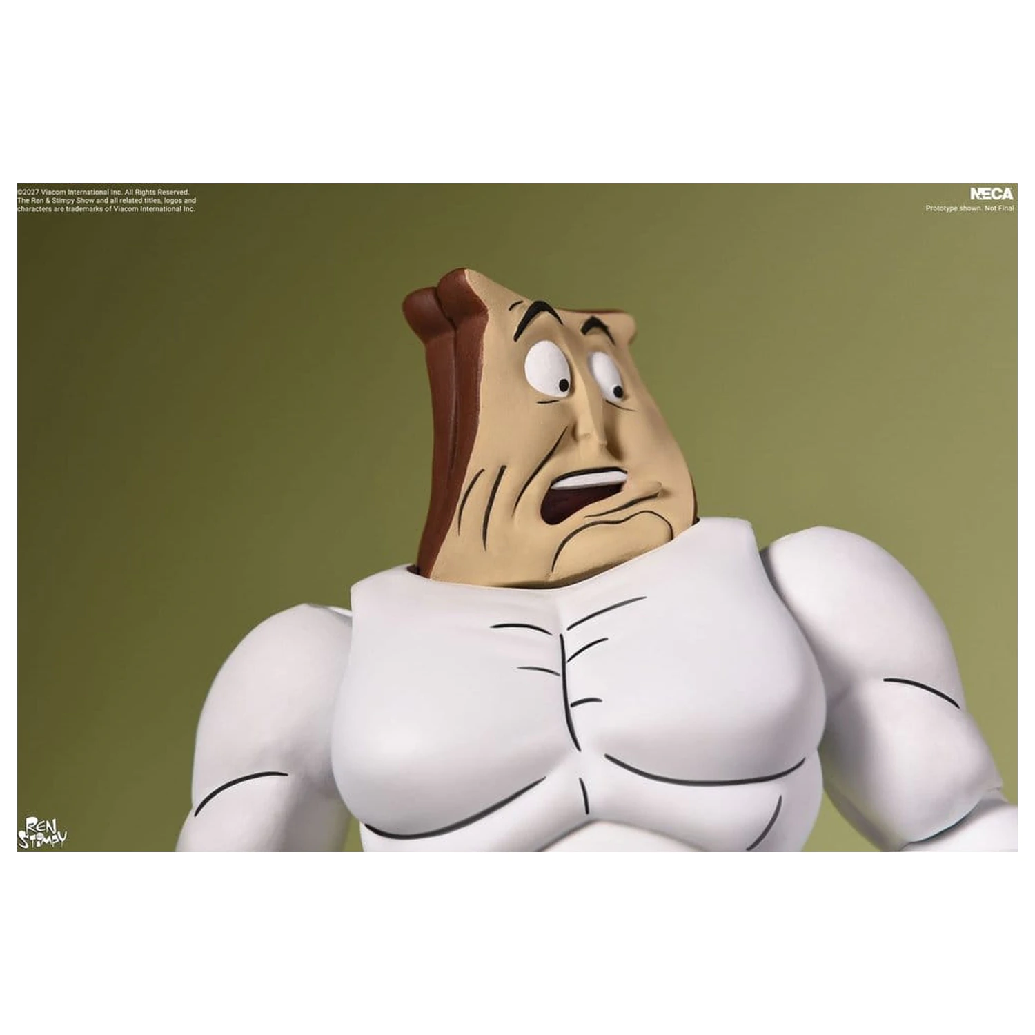 The Ren & Stimpy Show figurica Ultimate Powdered Toast Man 18 cm fotografija izdelka