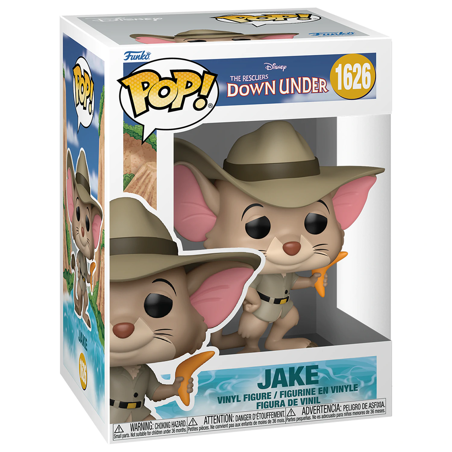 The Rescuers Down Under Funko POP! Disney Vinyl Figura Jake 9 cm fotografija izdelka