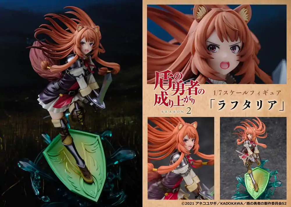 The Rising of the Shield Hero PVC figurica 1/7 Raphtalia 27 cm fotografija izdelka