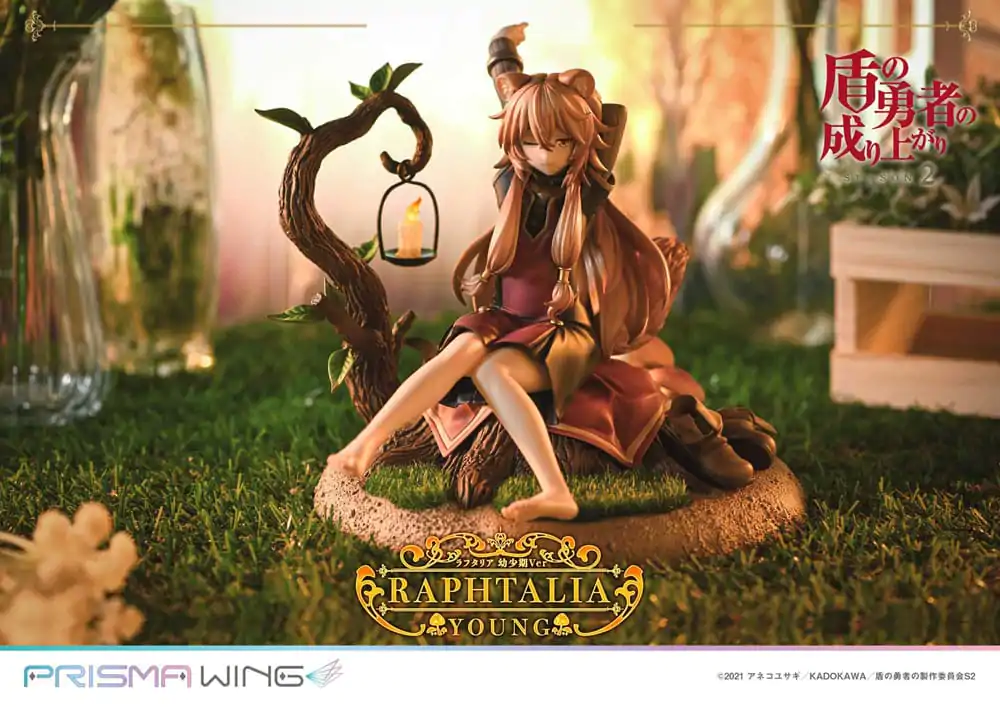 The Rising of the shield Hero Season 2 Prisma Wing PVC Kip 1/7 Raphtalia Young Version 15 cm fotografija izdelka