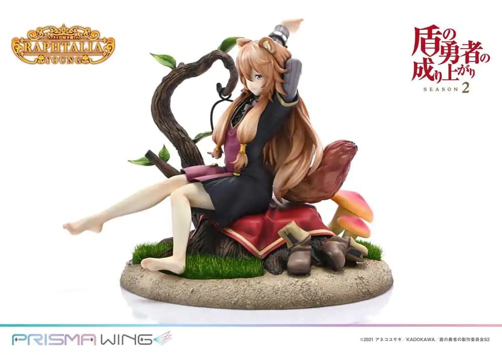 The Rising of the shield Hero Season 2 Prisma Wing PVC Kip 1/7 Raphtalia Young Version 15 cm fotografija izdelka