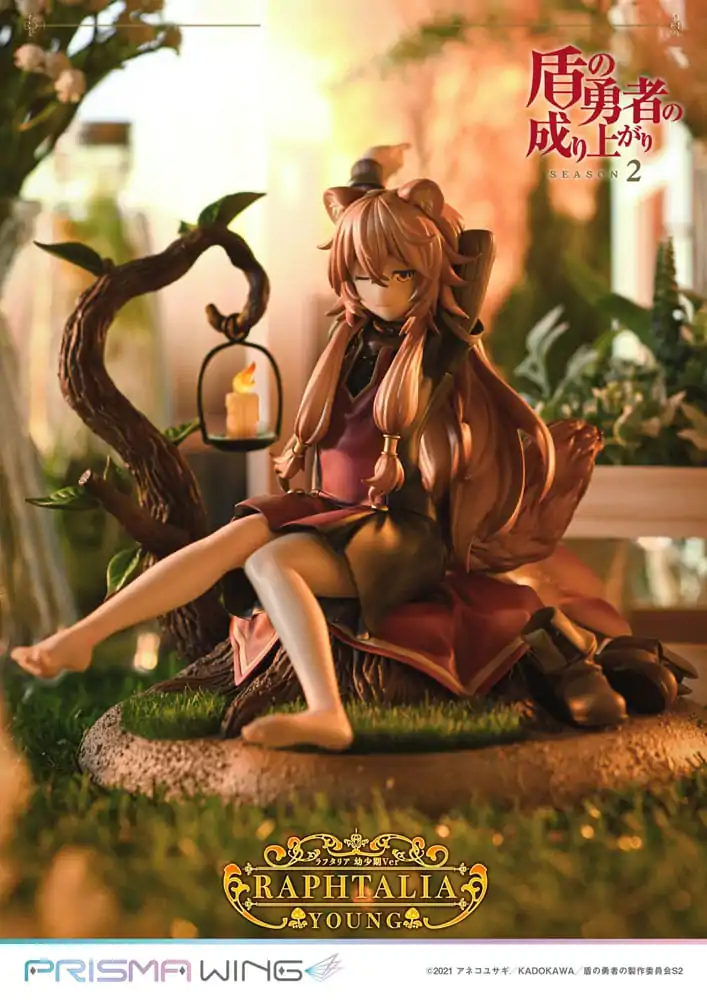 The Rising of the shield Hero Season 2 Prisma Wing PVC Kip 1/7 Raphtalia Young Version 15 cm fotografija izdelka