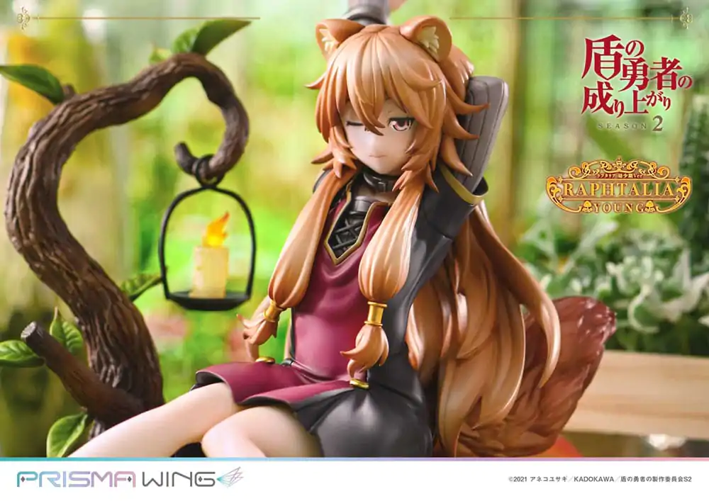 The Rising of the shield Hero Season 2 Prisma Wing PVC Kip 1/7 Raphtalia Young Version 15 cm fotografija izdelka