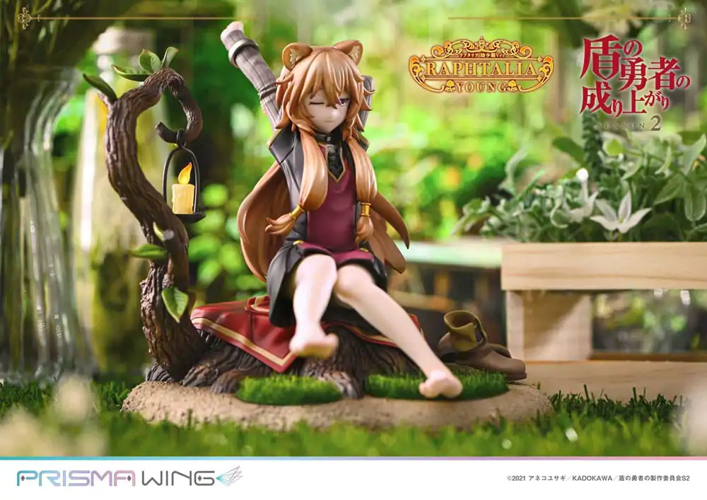 The Rising of the shield Hero Season 2 Prisma Wing PVC Kip 1/7 Raphtalia Young Version 15 cm fotografija izdelka