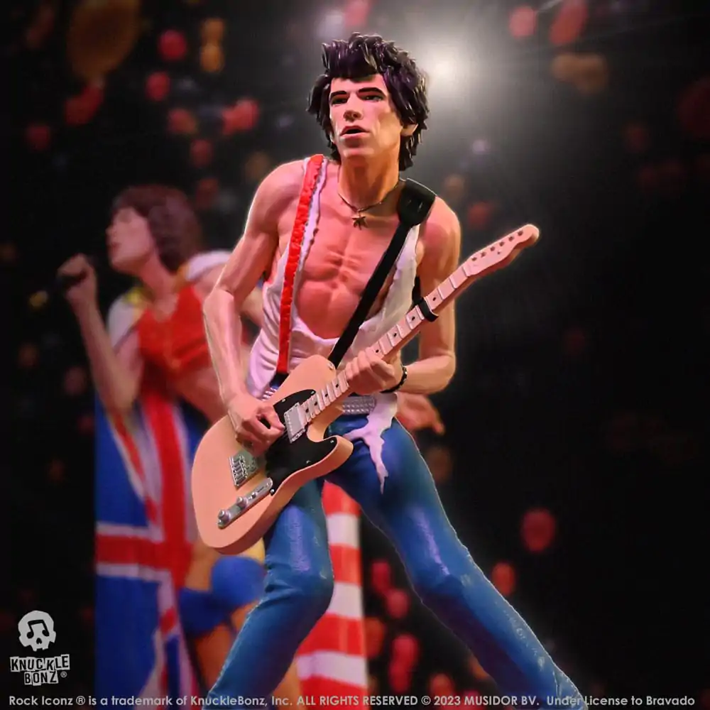 The Rolling Stones Rock Iconz Kip Keith Richards (Tattoo You Tour 1981) 22 cm fotografija izdelka