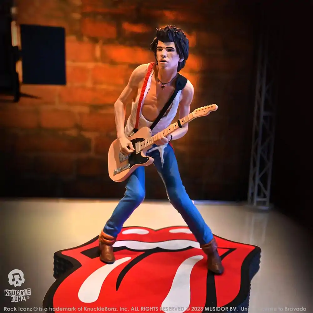 The Rolling Stones Rock Iconz Kip Keith Richards (Tattoo You Tour 1981) 22 cm fotografija izdelka