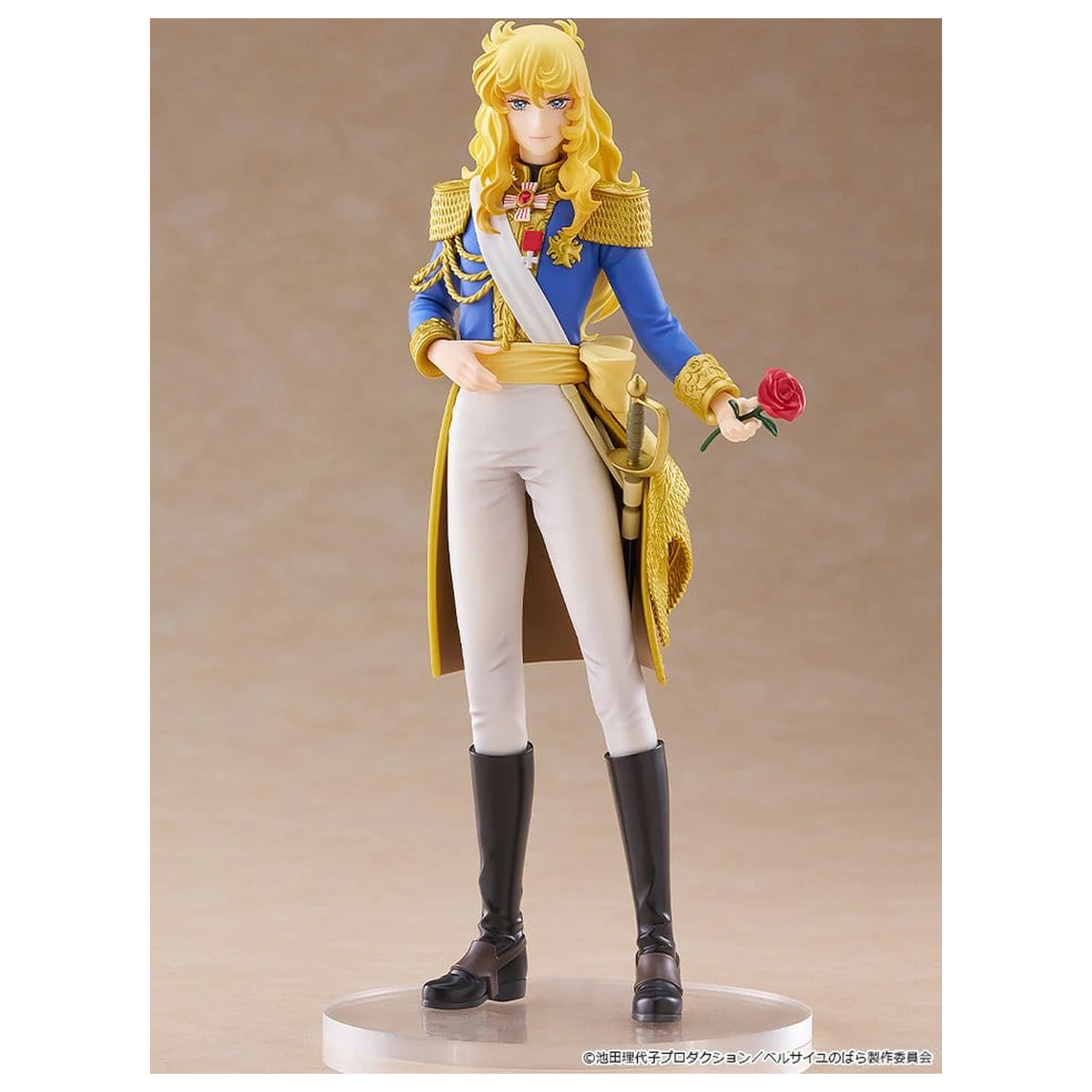 The Rose of Versailles Pop Up Parade figura Oscar François de Jarjayes 19 cm fotografija izdelka