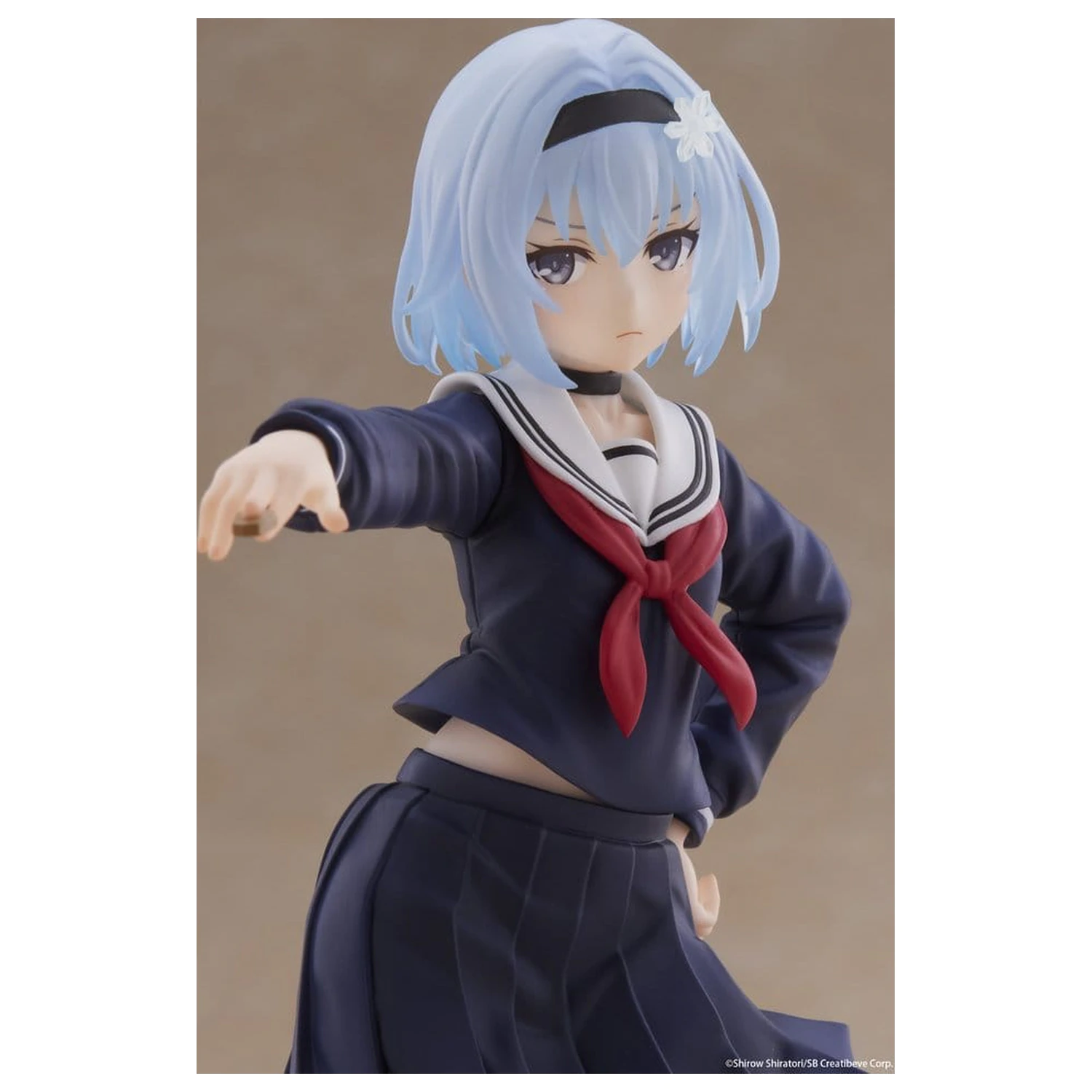 The Ryuo's Work Is Never Done! Coreful PVC figura Ginko Sora (Ponatis) 18 cm fotografija izdelka