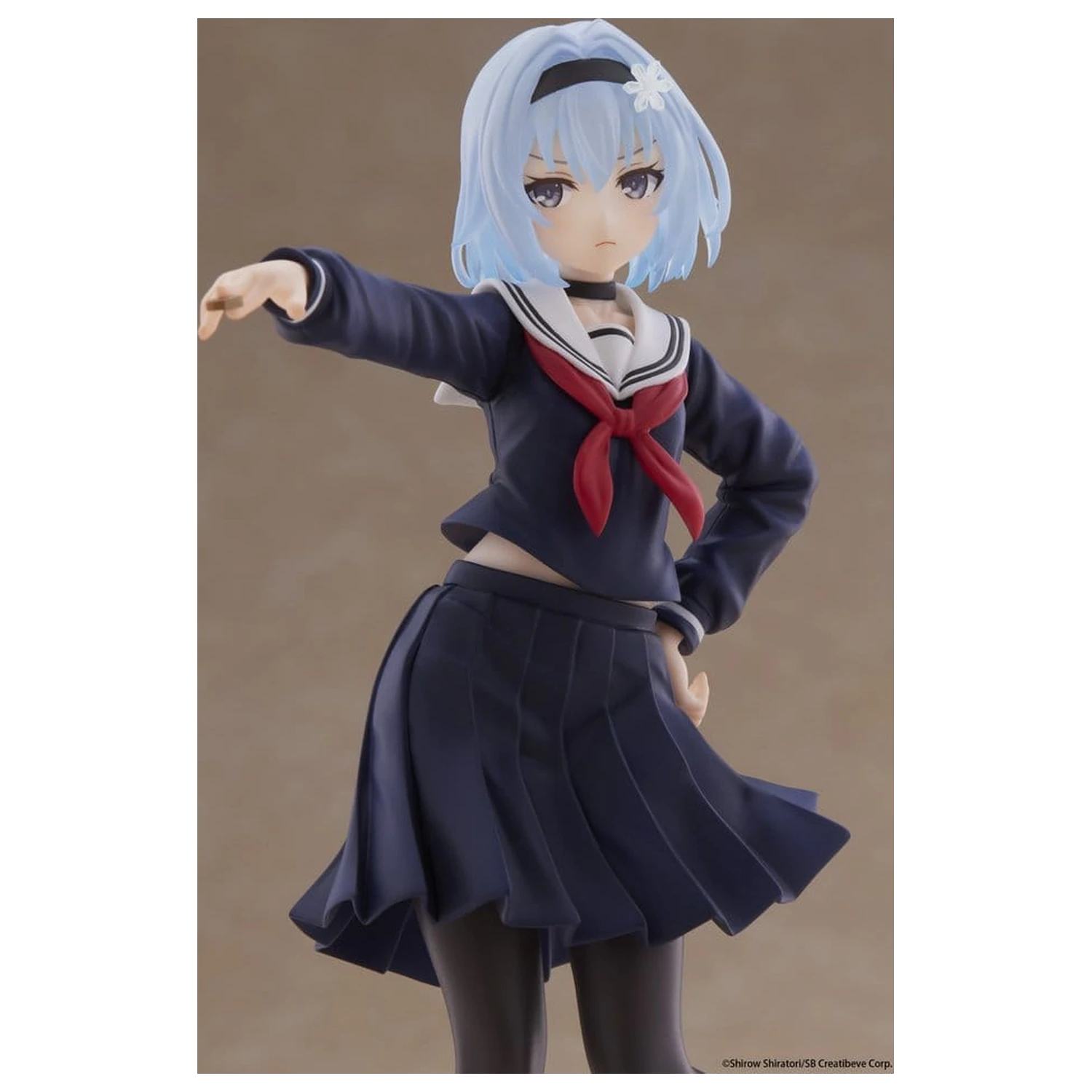 The Ryuo's Work Is Never Done! Coreful PVC figura Ginko Sora (Ponatis) 18 cm fotografija izdelka