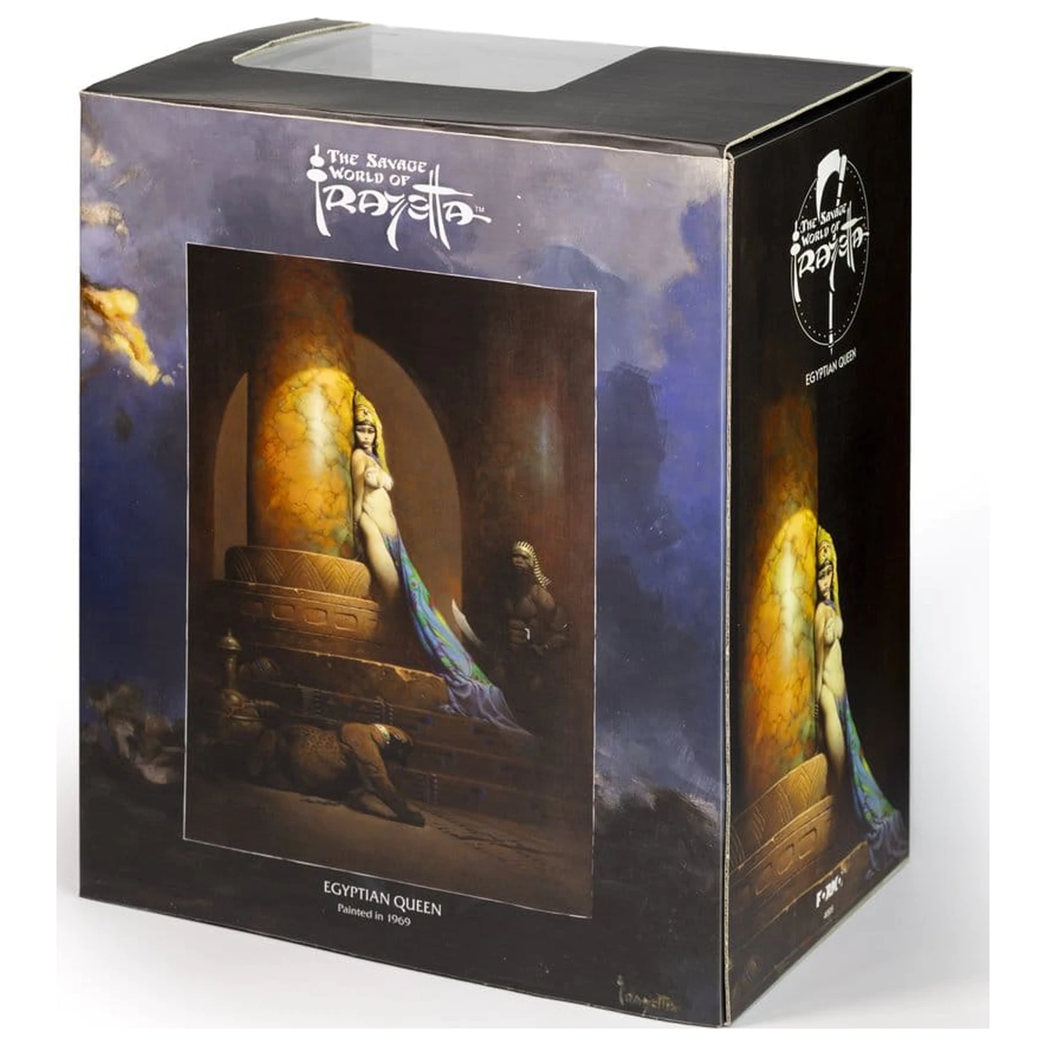 The Savage World of Frazetta akcijska figura set Egyptian Queen & The Guard (Museum Edition) 14 cm fotografija izdelka