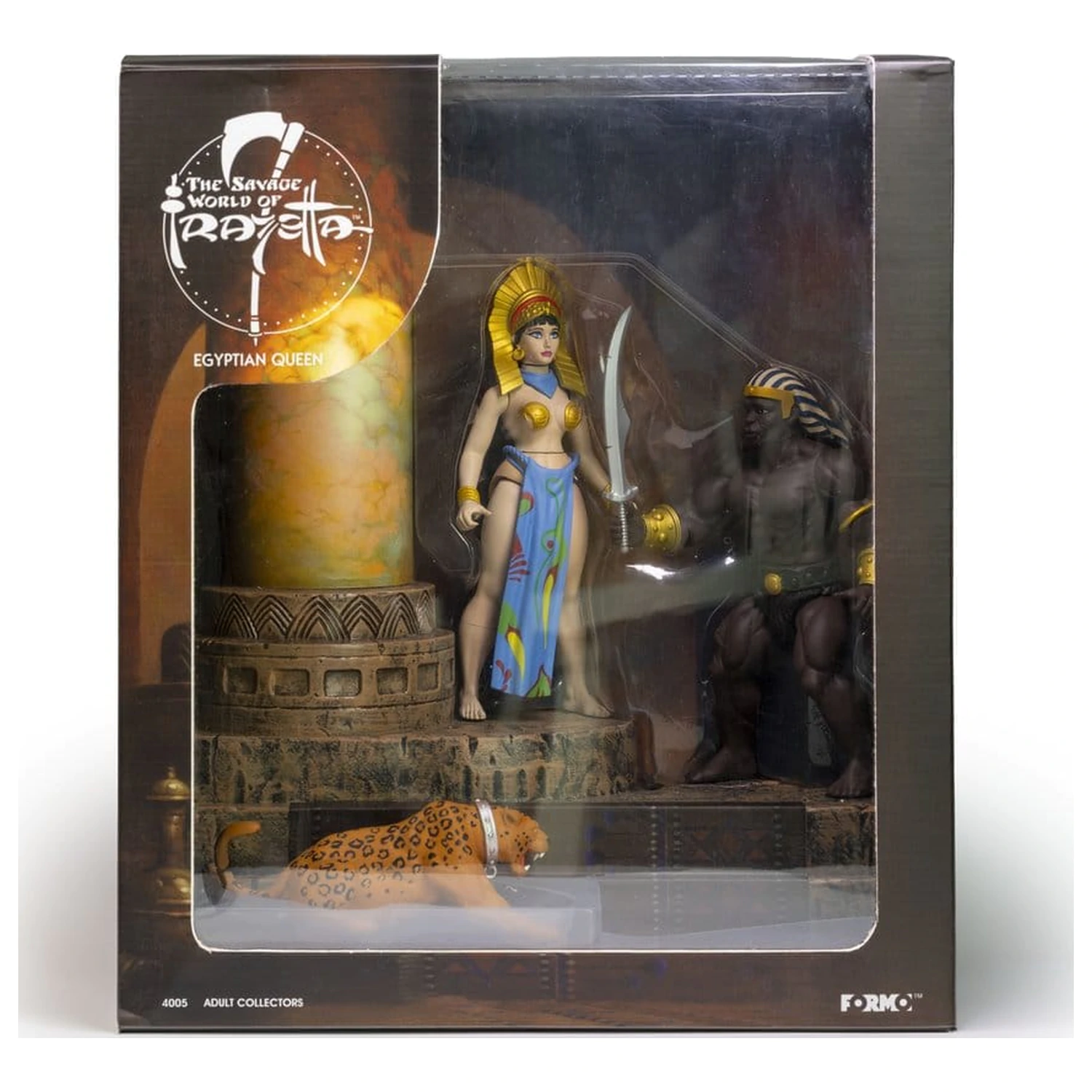 The Savage World of Frazetta akcijska figura set Egyptian Queen & The Guard (Museum Edition) 14 cm fotografija izdelka