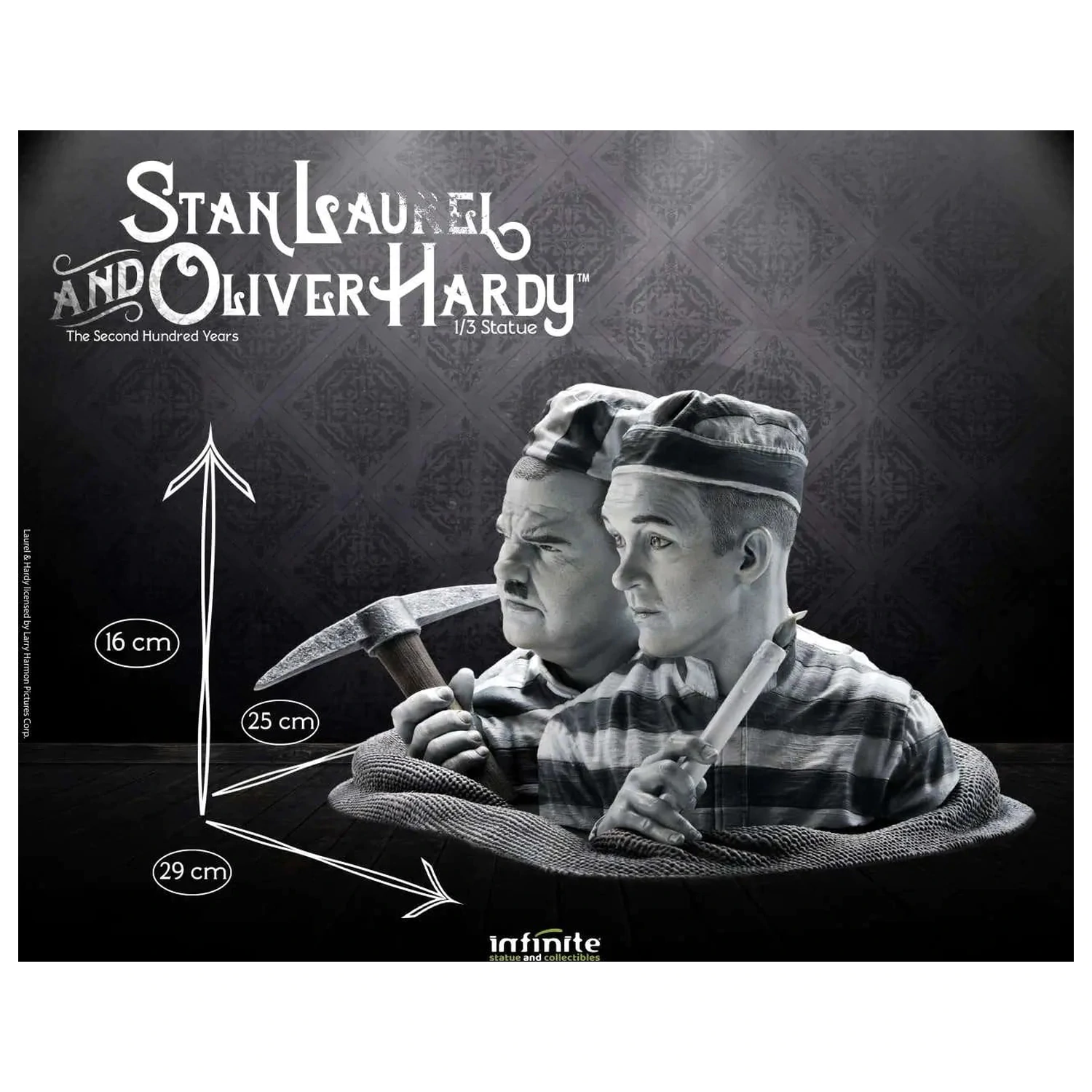 The Second Hundred Years Laurel & Hardy Kip 1/3 16 cm fotografija izdelka