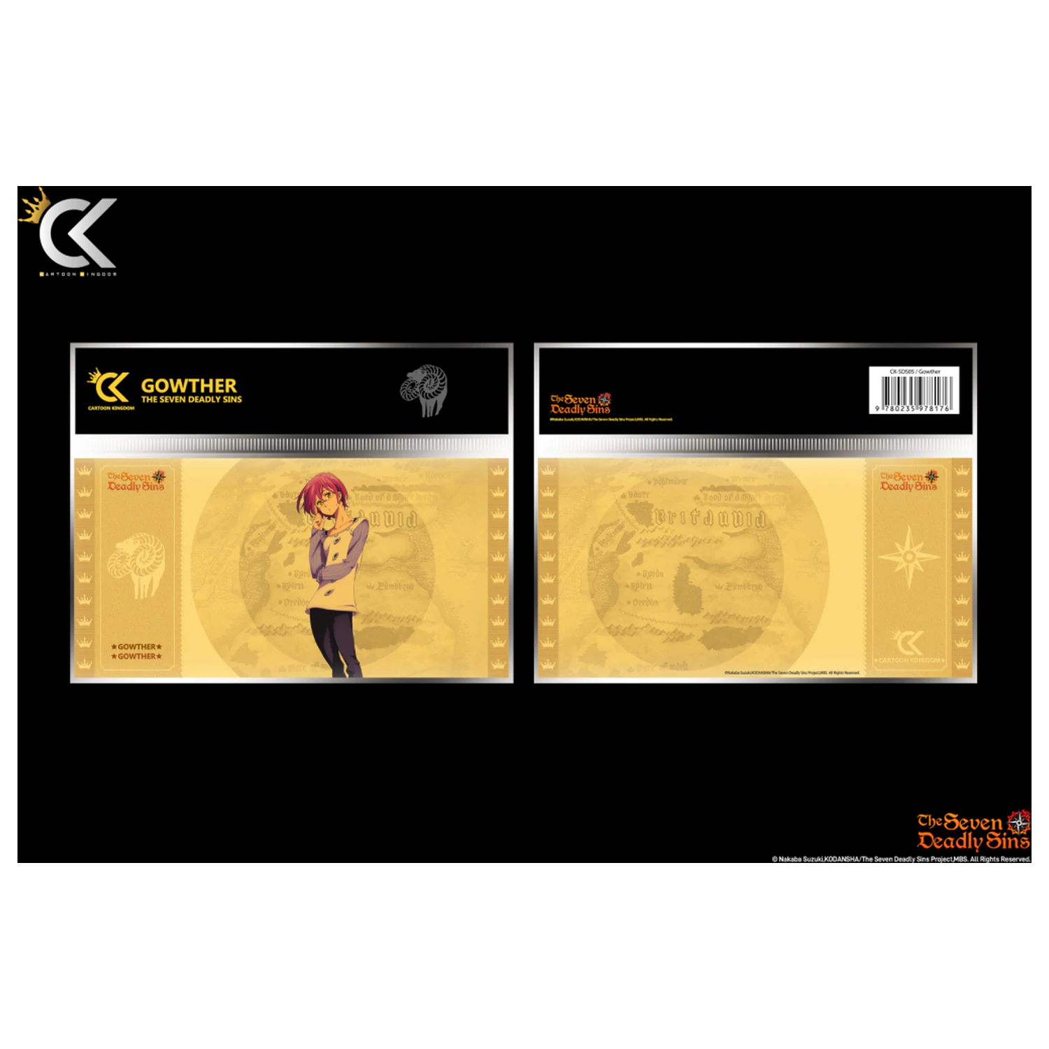 The Seven Deadly Sins Gowther Golden Ticket fotografija izdelka