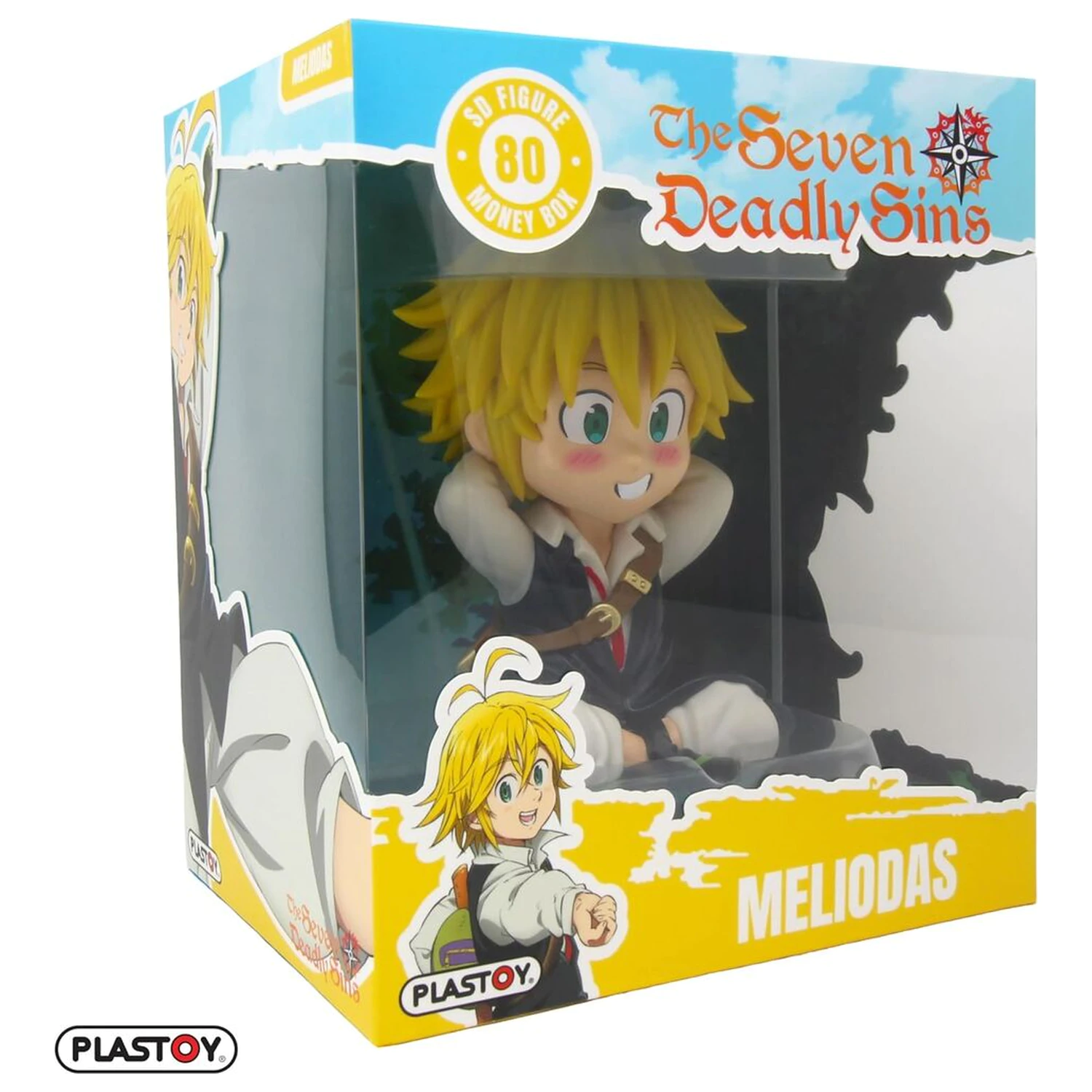The Seven Deadly Sins Meliodas škatla za denar figura 14 cm fotografija izdelka