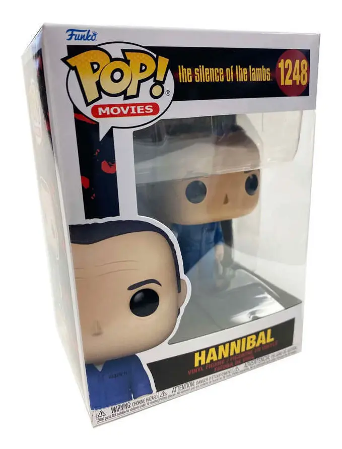 The Silence of the Lambs POP! Movies Vinyl Figura Hannibal z Nožem in Vilicami 9 cm fotografija izdelka