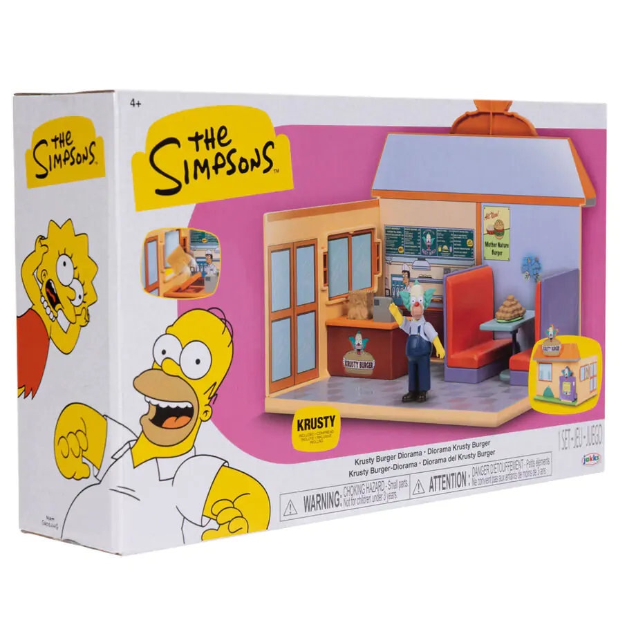 The Simpsons Burger Krusty igralni set fotografija izdelka