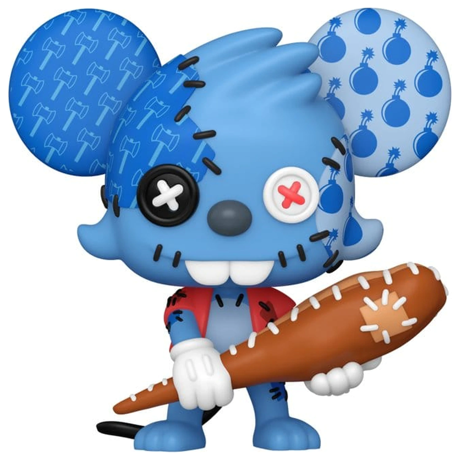 The Simpsons Funko POP! Animation vinilna figura Itchy Patchwork 9 cm fotografija izdelka