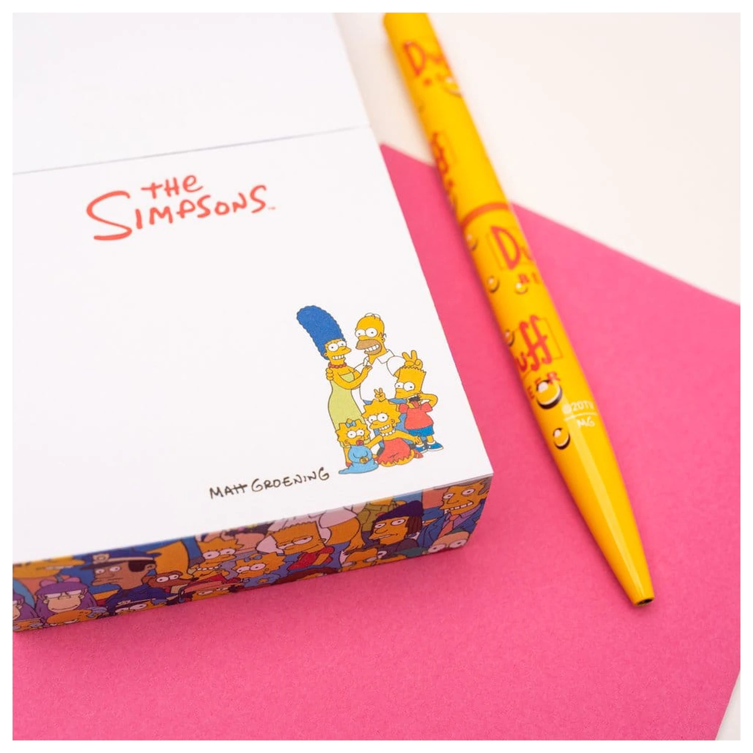 The Simpsons zvezek 8 x 8 cm fotografija izdelka