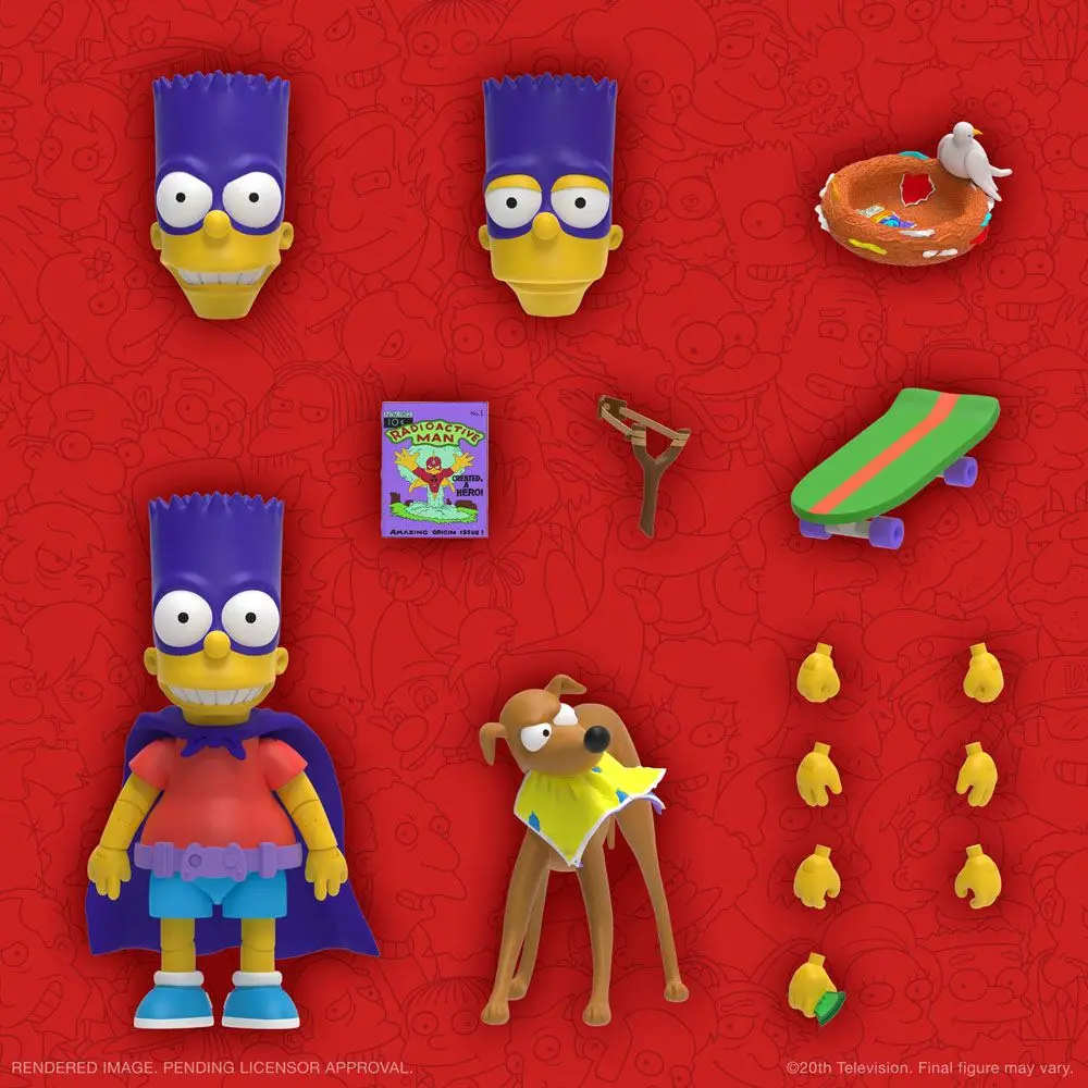 The Simpsons Ultimates akcijska figura Bartman 18 cm fotografija izdelka