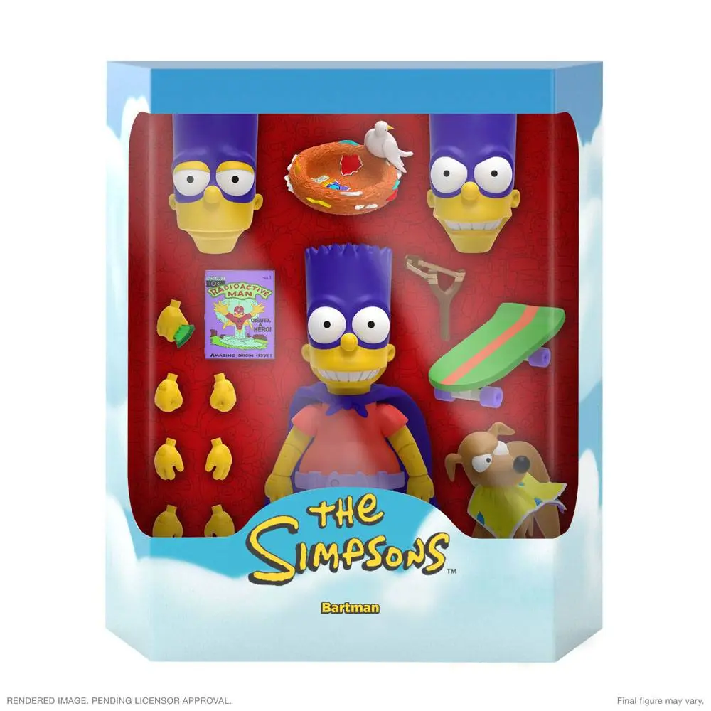 The Simpsons Ultimates akcijska figura Bartman 18 cm fotografija izdelka