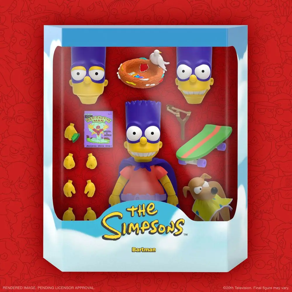 The Simpsons Ultimates akcijska figura Bartman 18 cm fotografija izdelka