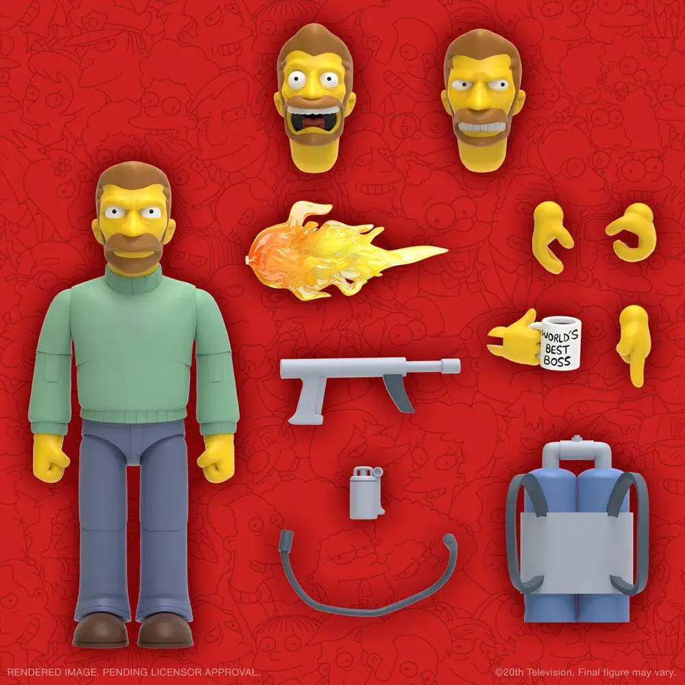 The Simpsons Ultimates Akcijska Figura Hank Scorpio 18 cm fotografija izdelka