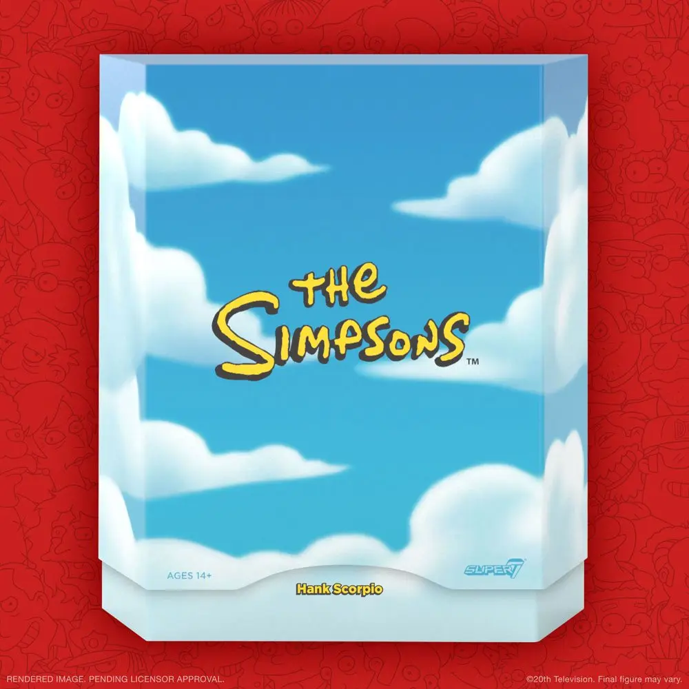 The Simpsons Ultimates Akcijska Figura Hank Scorpio 18 cm fotografija izdelka