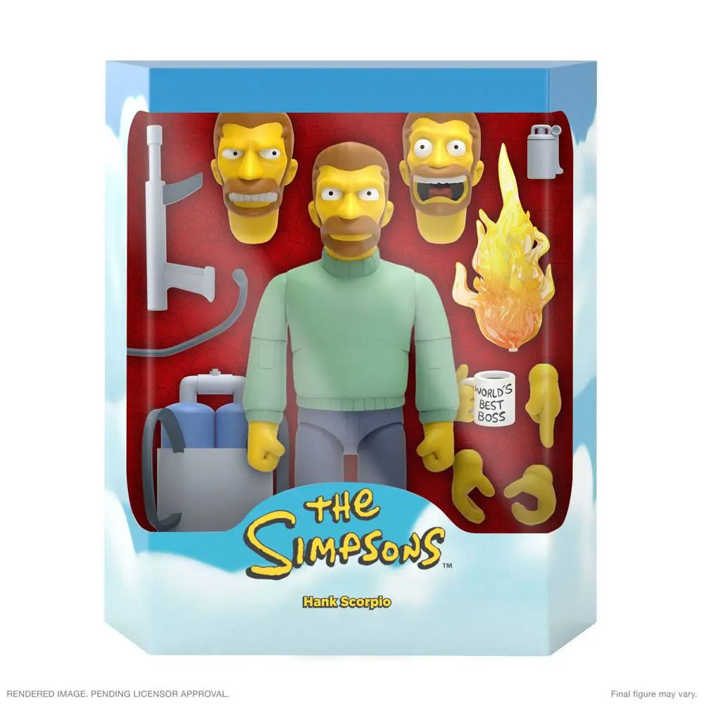The Simpsons Ultimates Akcijska Figura Hank Scorpio 18 cm fotografija izdelka