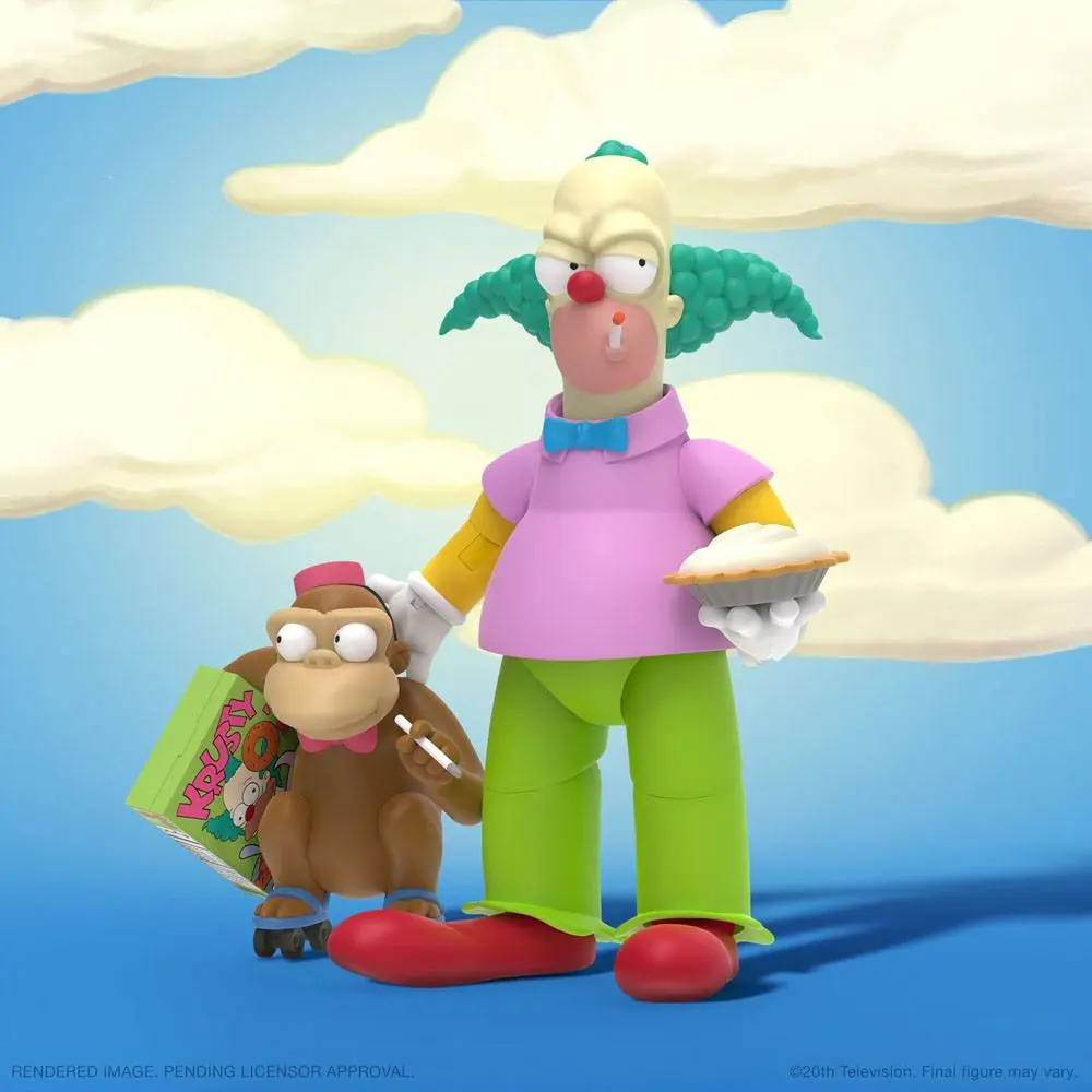 The Simpsons Ultimates Akcijska figura Krasty the Clown 18 cm fotografija izdelka