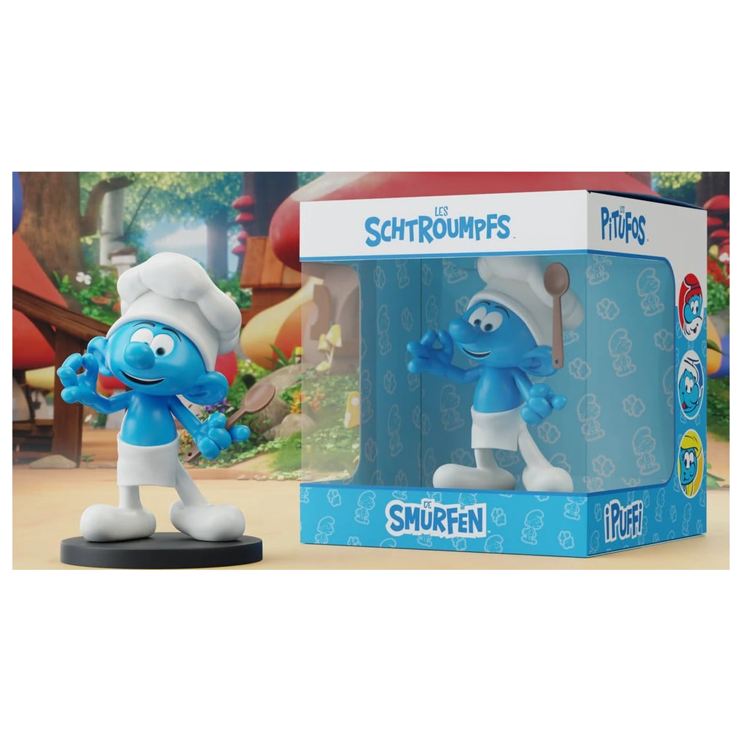 The Smurfs kip Chef Smurf 12 cm fotografija izdelka