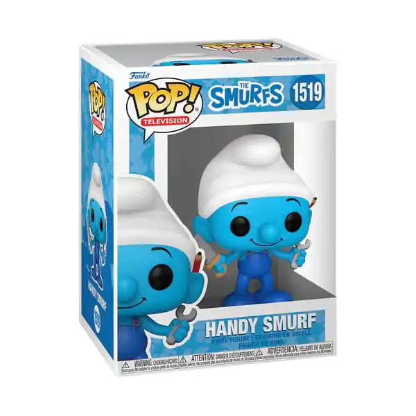 The Smurfs Funko POP! TV Vinil Figura Handy Smurf 9 cm fotografija izdelka