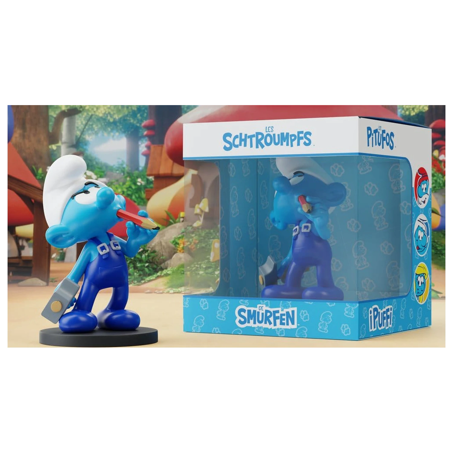 The Smurfs kip Handy Smurf 11 cm fotografija izdelka
