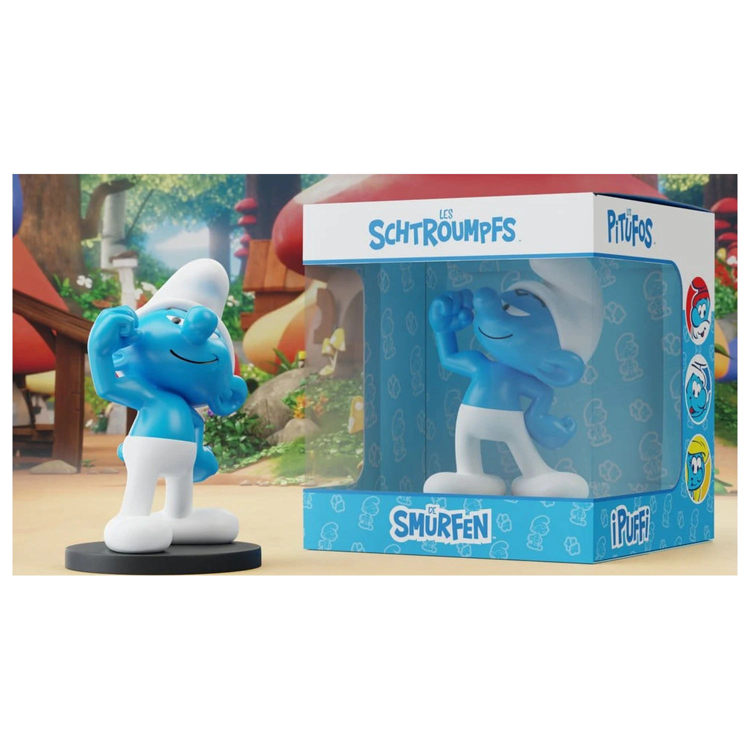 The Smurfs Kip Hefty Smurf 11 cm fotografija izdelka