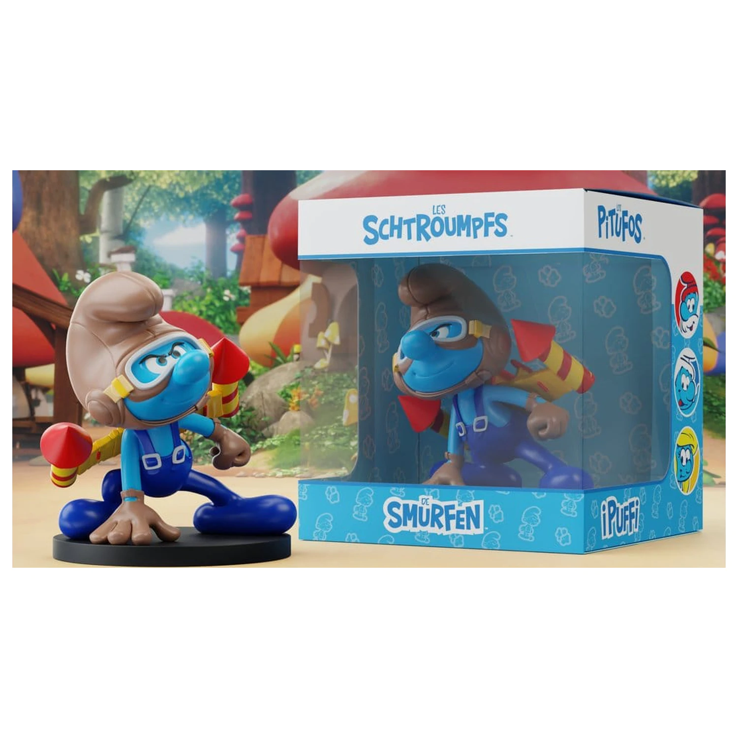The Smurfs kip Jetpack Smurf 10 cm fotografija izdelka