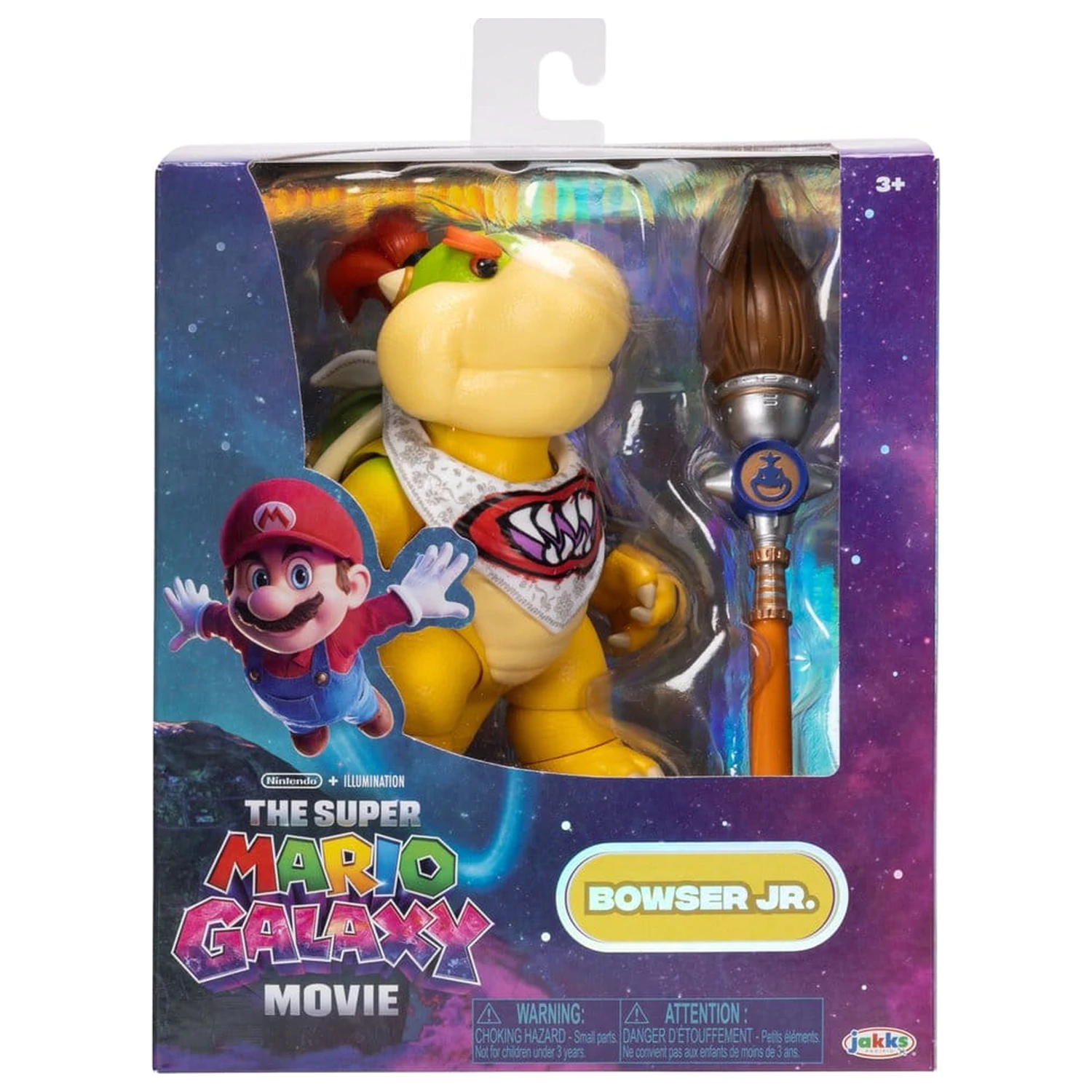 The Super Mario Galaxy Movie akcijska figura Bowser Jr. 13 cm fotografija izdelka