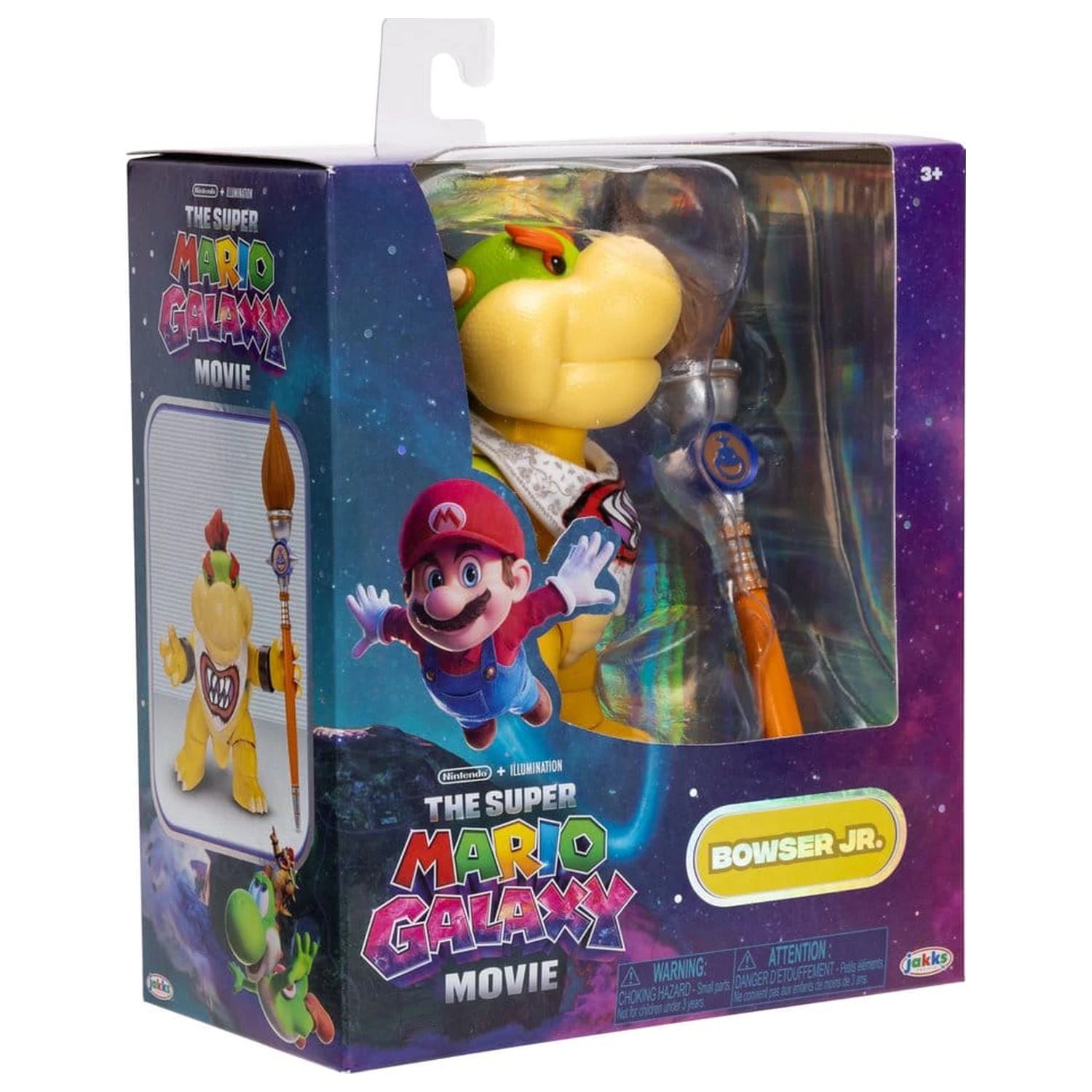 The Super Mario Galaxy Movie akcijska figura Bowser Jr. 13 cm fotografija izdelka