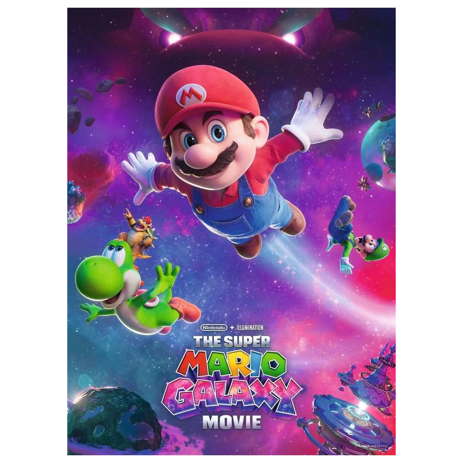 The Super Mario Galaxy Movie Otroška sestavljanka (300 kosov XXL) fotografija izdelka