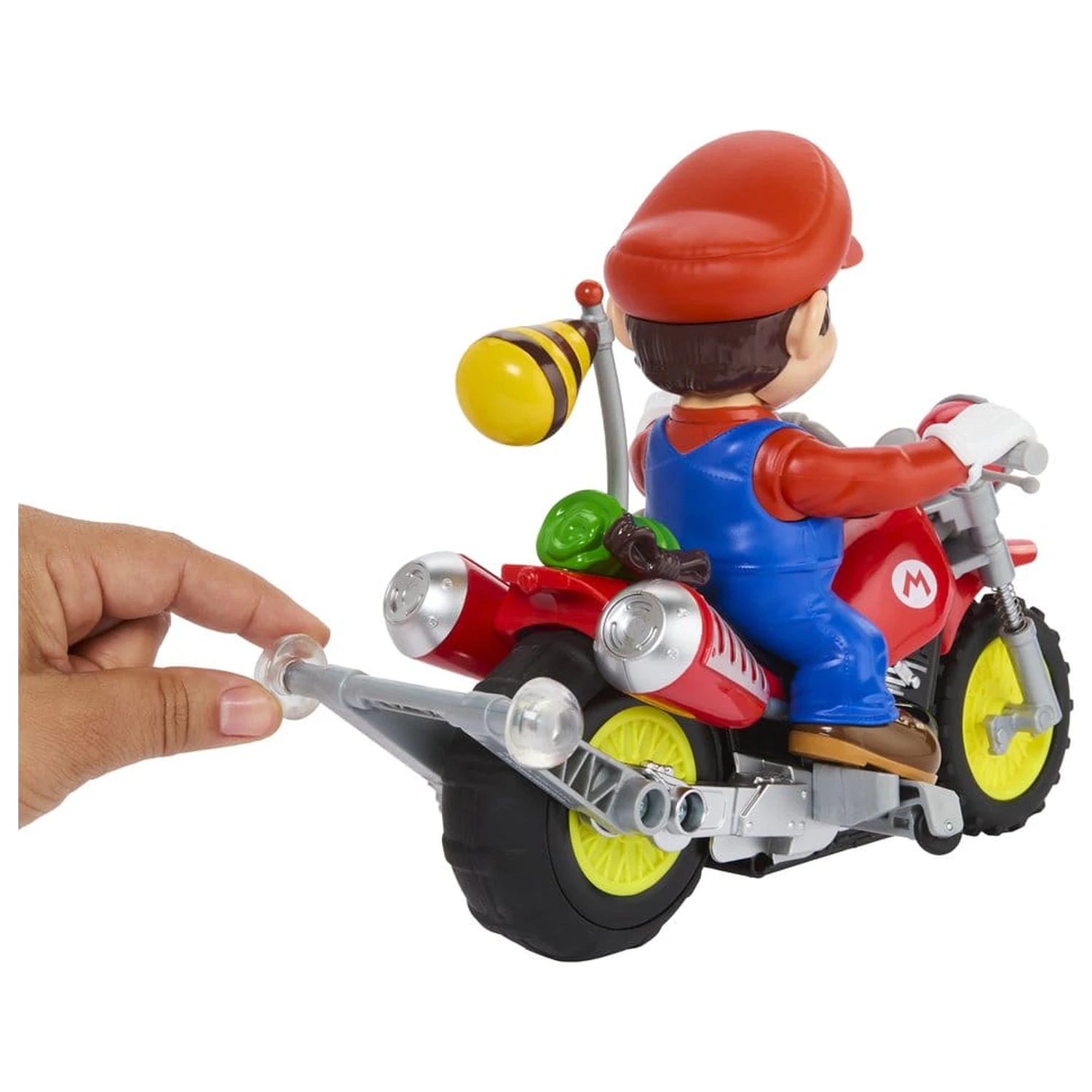 The Super Mario Galaxy Movie Hot Wheels RC Vozilo Mario Wheelie Motocross fotografija izdelka