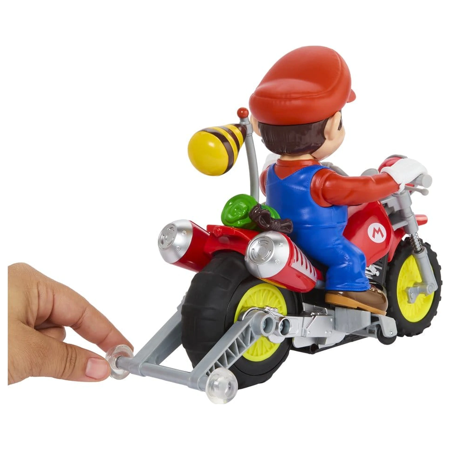 The Super Mario Galaxy Movie Hot Wheels RC Vozilo Mario Wheelie Motocross fotografija izdelka