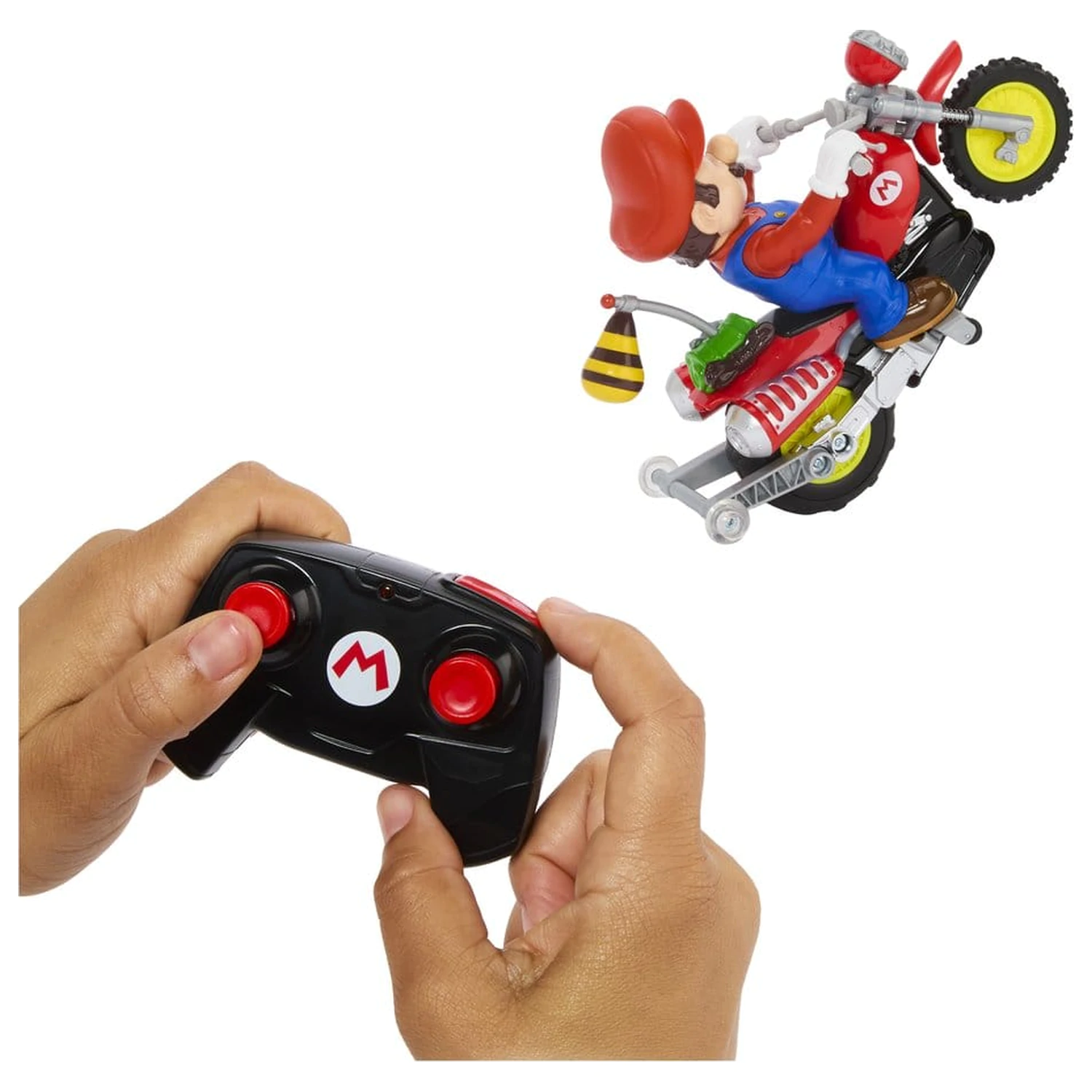 The Super Mario Galaxy Movie Hot Wheels RC Vozilo Mario Wheelie Motocross fotografija izdelka