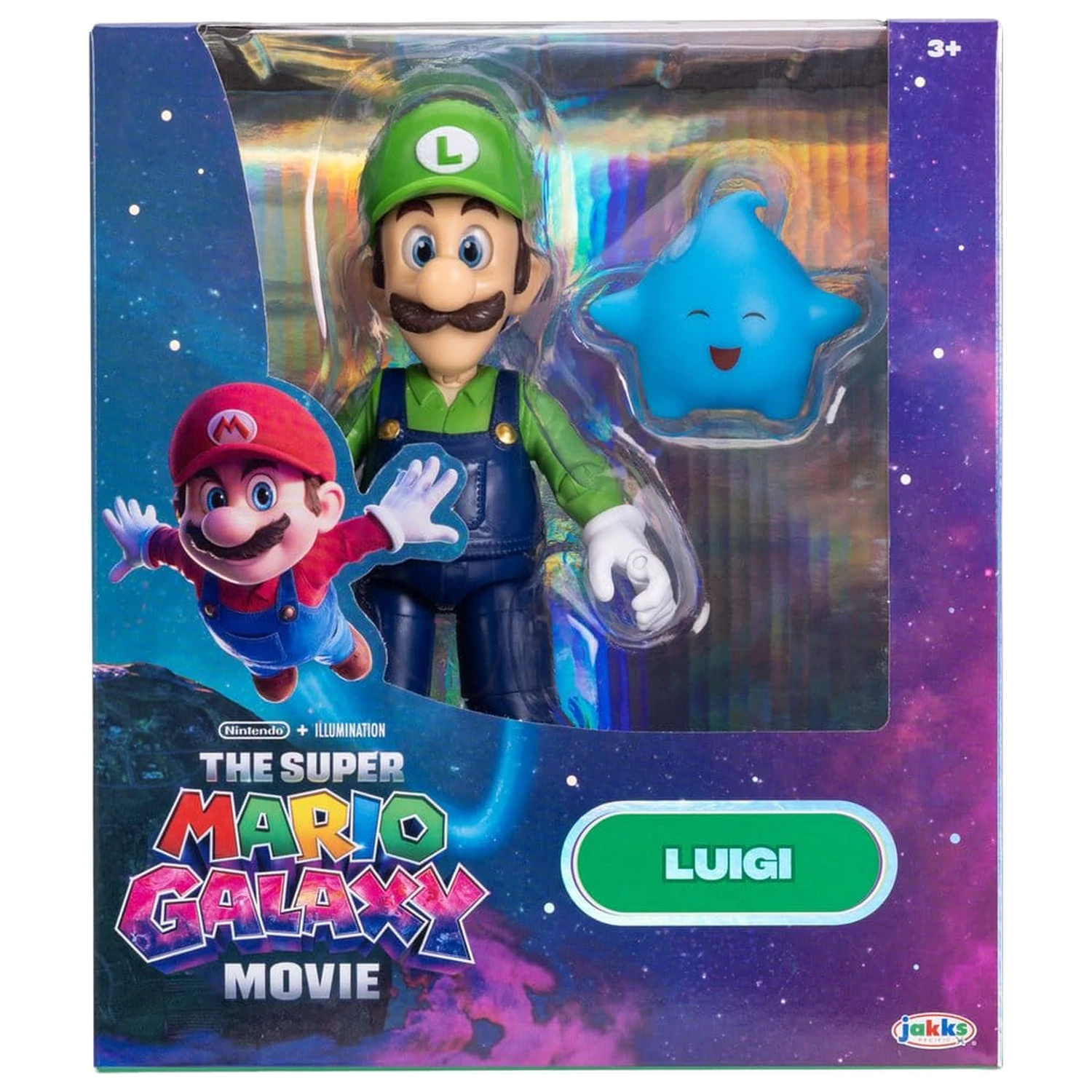 The Super Mario Galaxy Movie Action Figure Luigi 13 cm fotografija izdelka