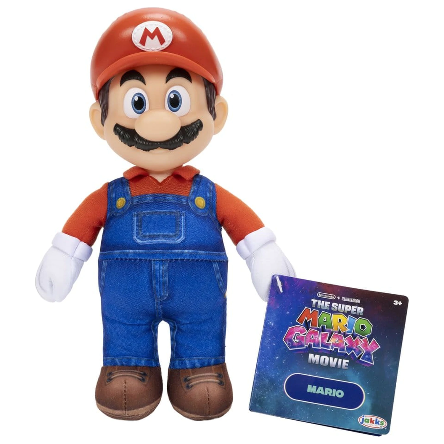 The Super Mario Galaxy The Movie Plišasta figura Mario 22 cm fotografija izdelka