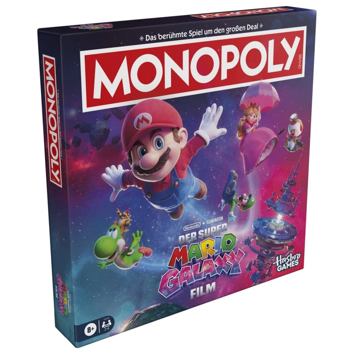 The Super Mario Galaxy Movie Monopoly Družabna Igra *Nemška različica* fotografija izdelka