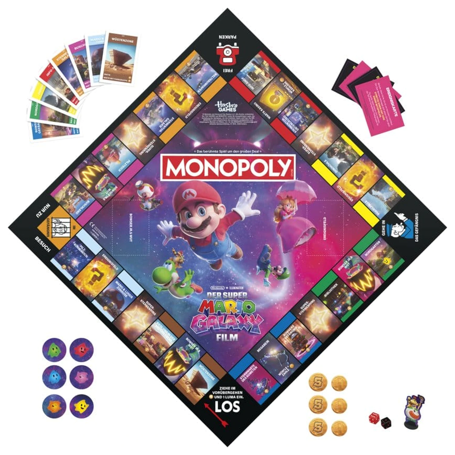 The Super Mario Galaxy Movie Monopoly Družabna Igra *Nemška različica* fotografija izdelka