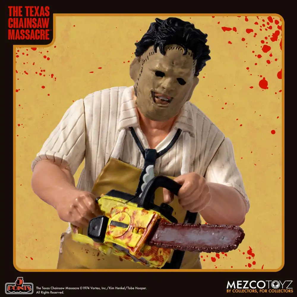 The Texas Chain Saw Massacre (1974) 5 Points akcijska figura Leatherface 10 cm fotografija izdelka