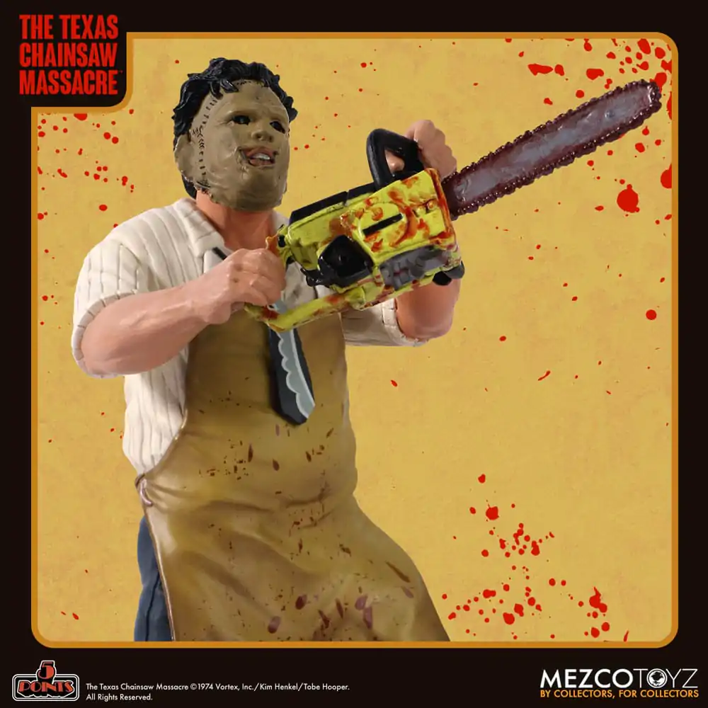 The Texas Chain Saw Massacre (1974) 5 Points akcijska figura Leatherface 10 cm fotografija izdelka