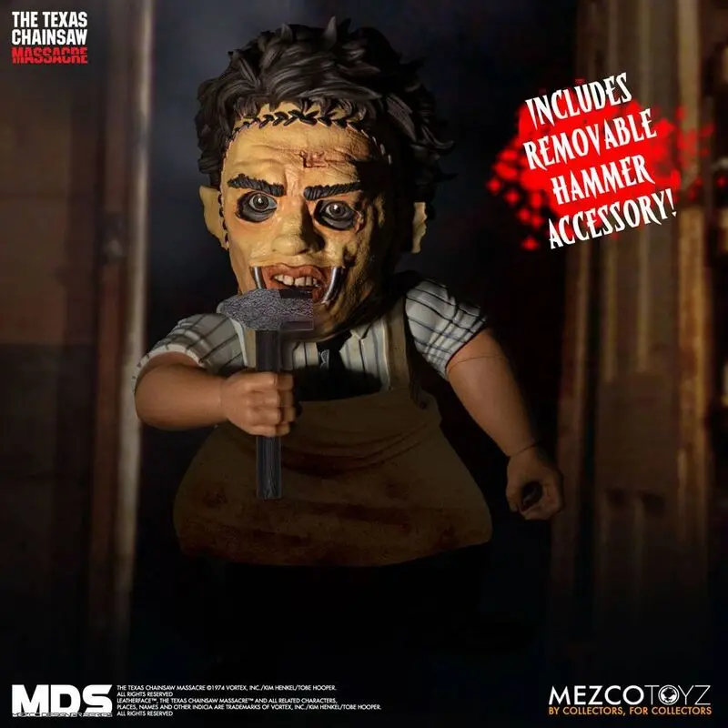 Texas Chainsaw Massacre MDS Action Figure Leatherface 15 cm Akcijska Figura fotografija izdelka