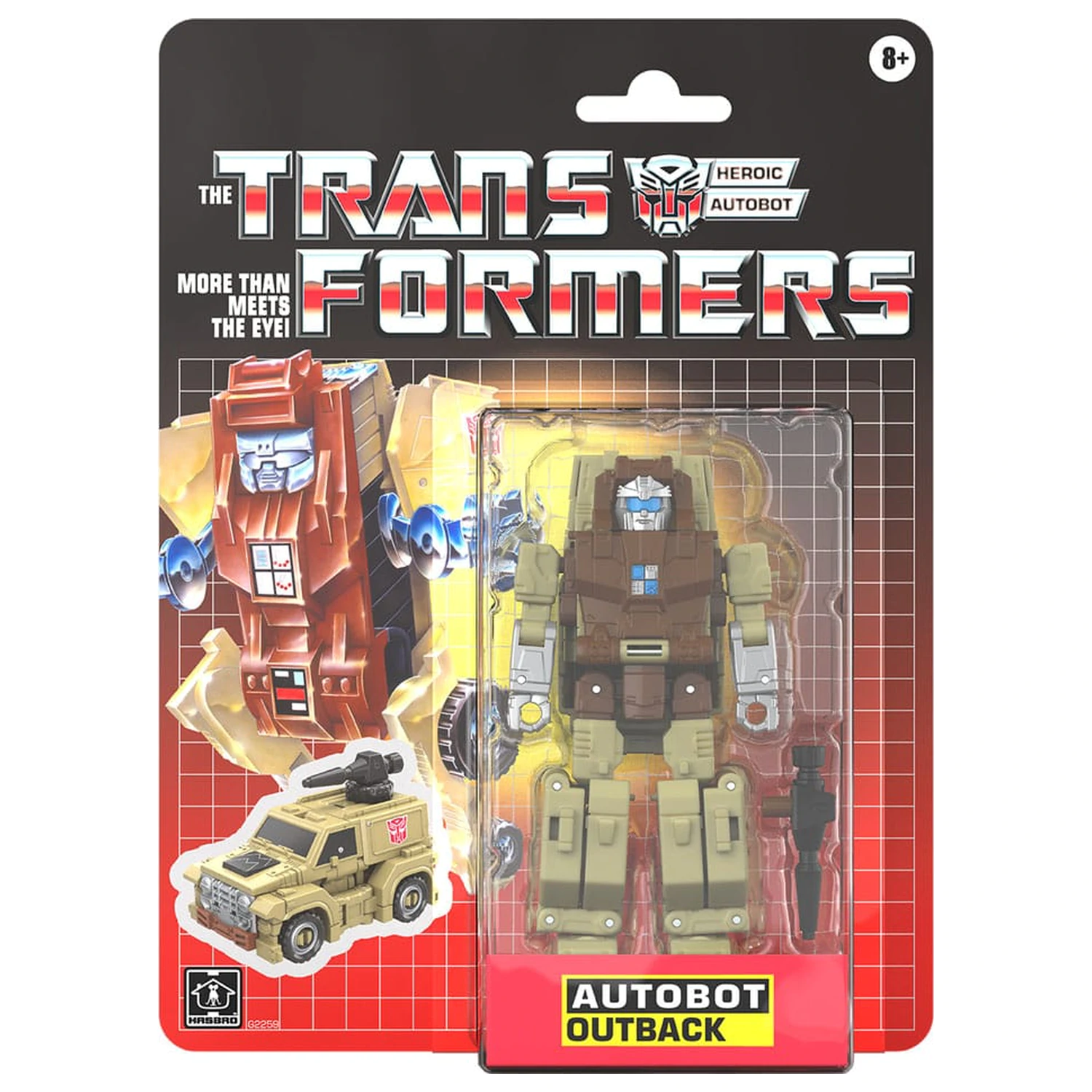 The Transformers Retro G1 Akcijska figura Autobot Outback 13 cm fotografija izdelka