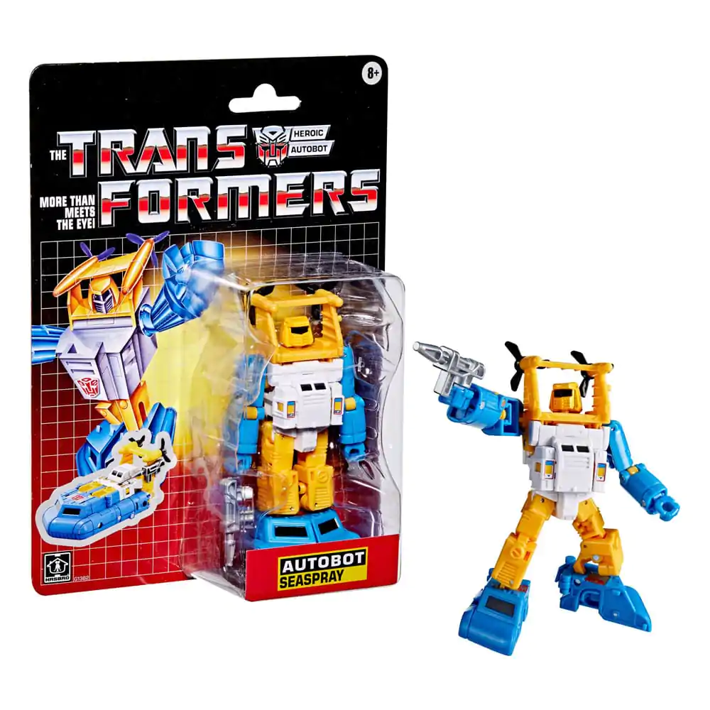 The Transformers Retro G1 akcijska figura Autobot Seaspray 13 cm fotografija izdelka